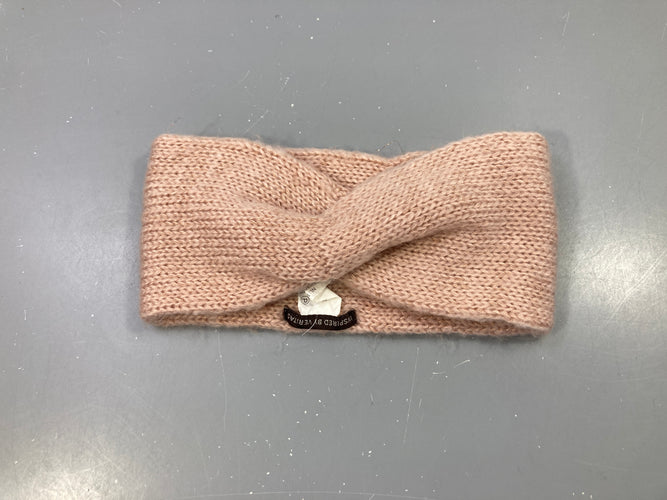 Bandeau rose pâle fil doré, VERITAS, moins cher chez Petit Kiwi