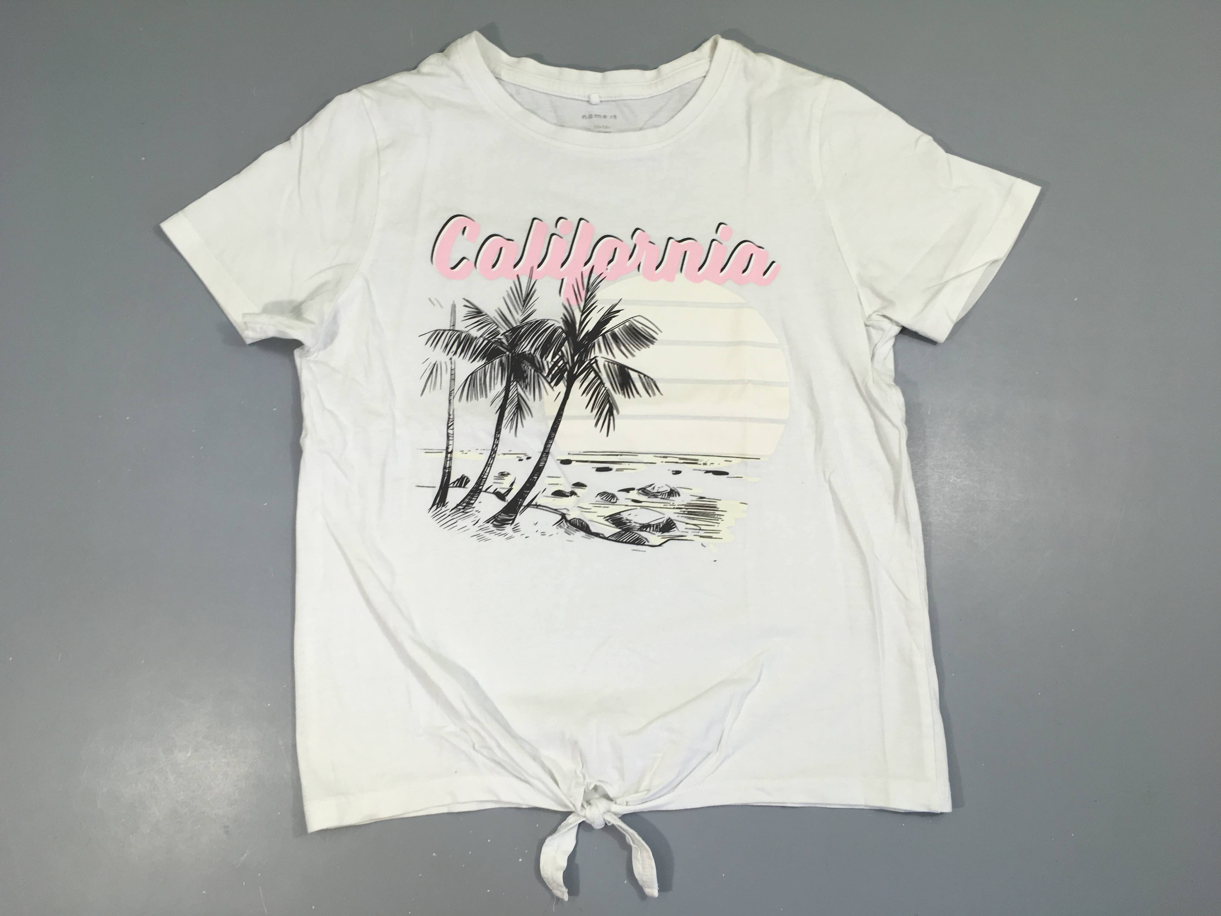 T-shirt m.c blanc California