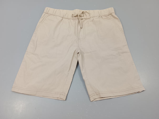 Bermuda beige, moins cher chez Petit Kiwi