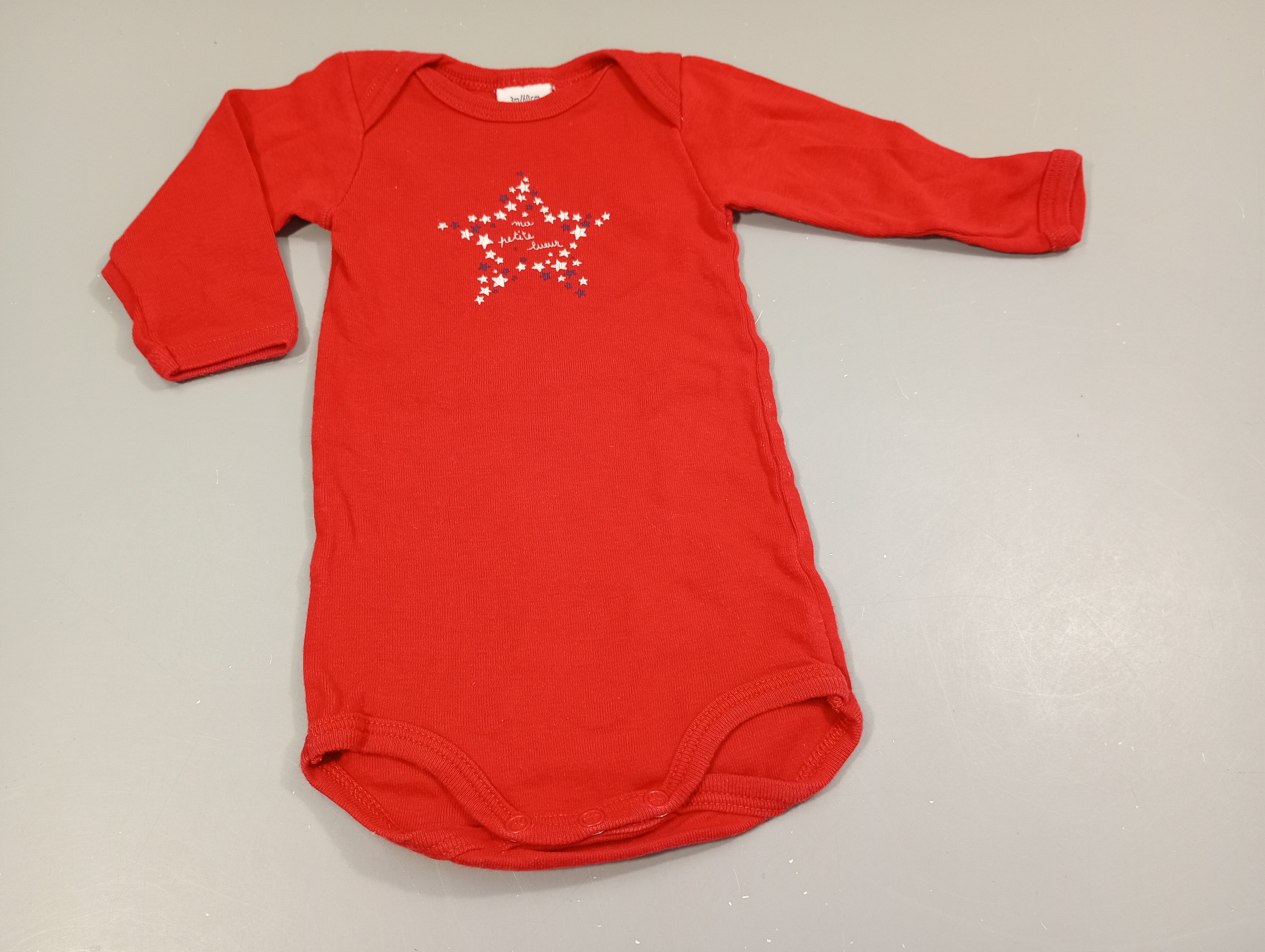 Body m.l rouge, étoile 
