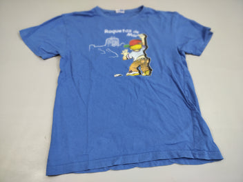 T-shirt m.c bleu 
