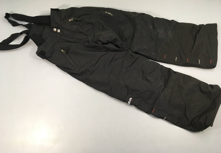 Pantalon de ski noir à bretelles "Pull'nfit", moins cher chez Petit Kiwi