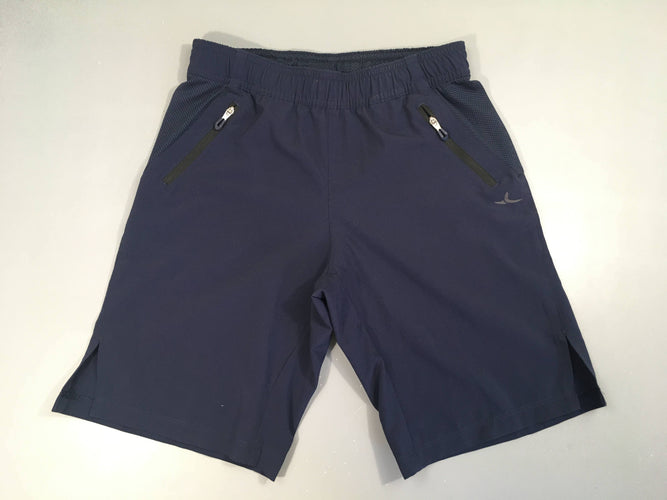 Short de sport bleu marine, moins cher chez Petit Kiwi