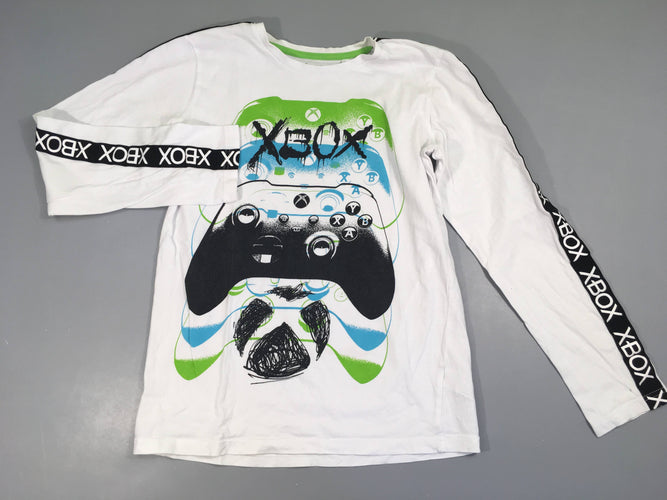 T-shirt m.l blanc XBox, moins cher chez Petit Kiwi