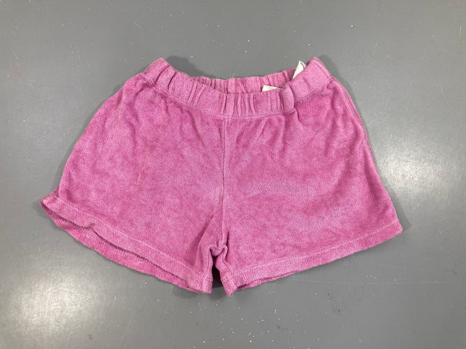 Short éponge rose, moins cher chez Petit Kiwi