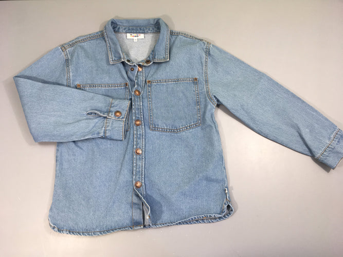 Surchemise jean, moins cher chez Petit Kiwi