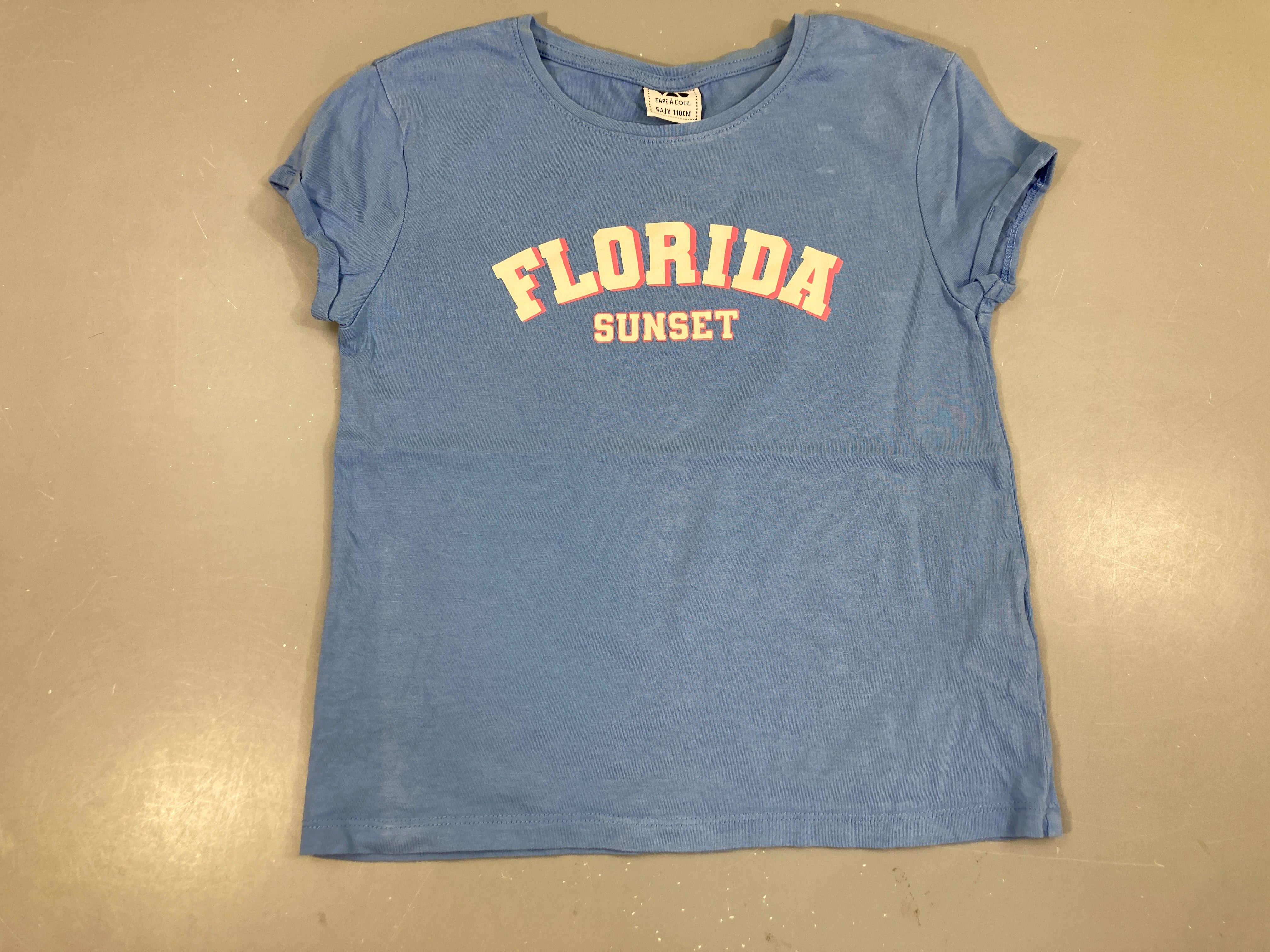 T-shirt m.c bleu Florida
