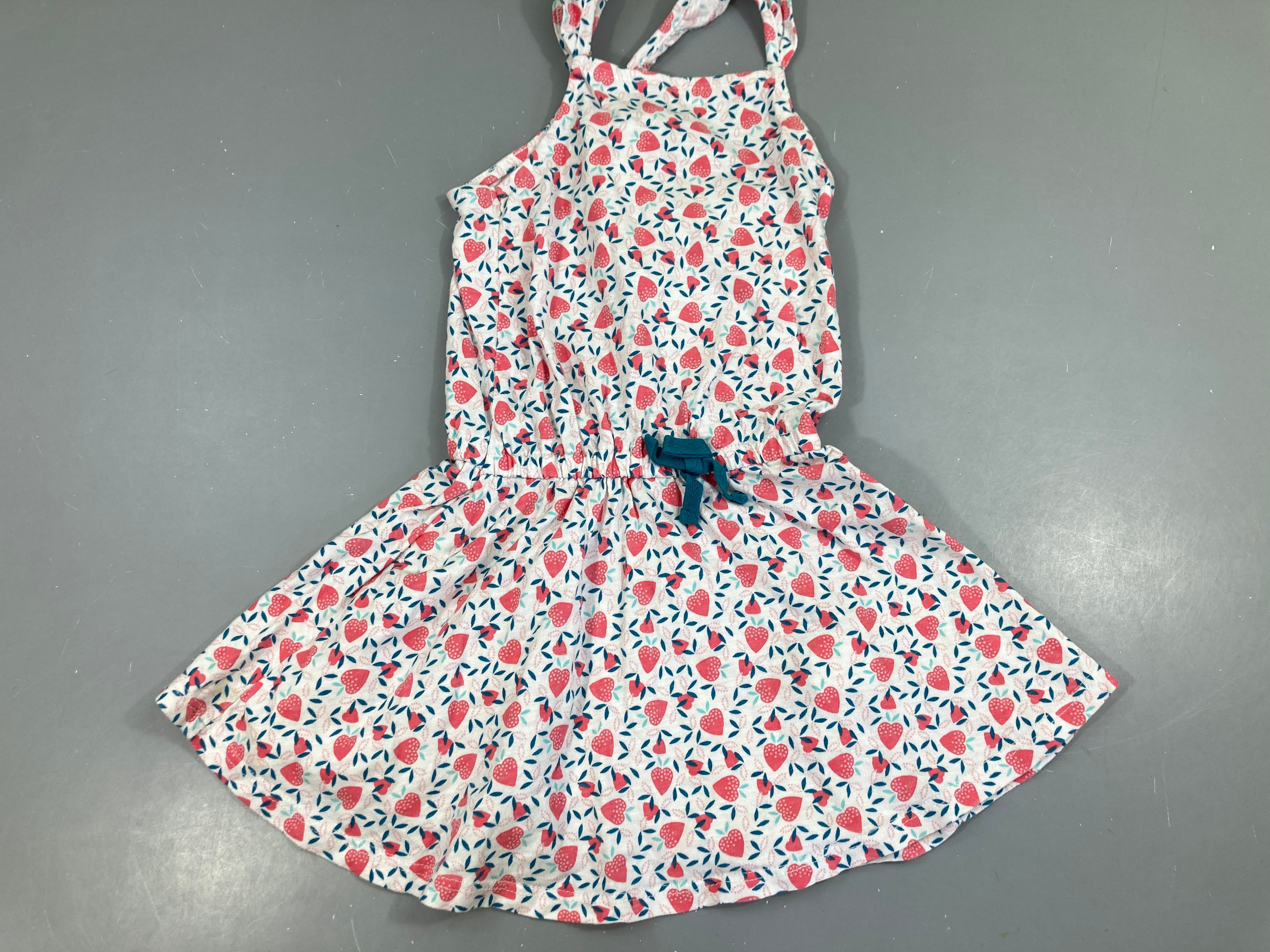 Robe s.m jersey blanche friases