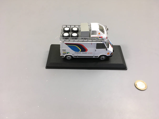 Modèle réduit, Citroen C35 Phase 2, Team PeugeotTalbot Sport, 1983-1986, moins cher chez Petit Kiwi