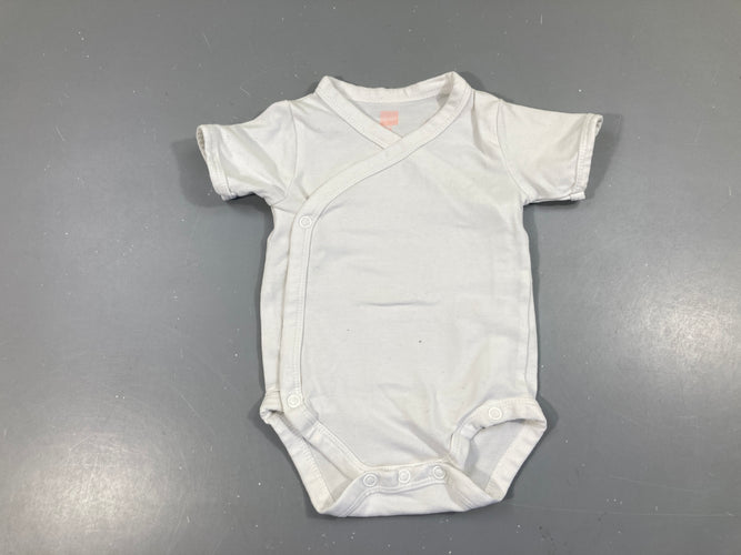 Body m.c blanc, moins cher chez Petit Kiwi
