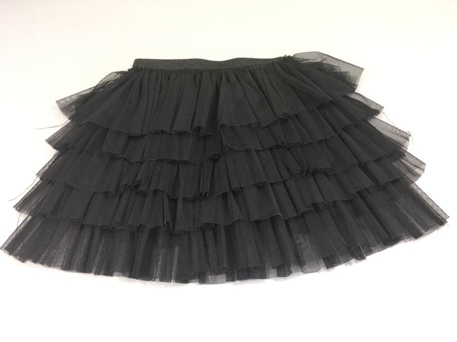 Jupe tulles noire à volants, moins cher chez Petit Kiwi