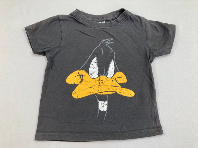 T-shirt m.c taupe Looney Tunes, moins cher chez Petit Kiwi