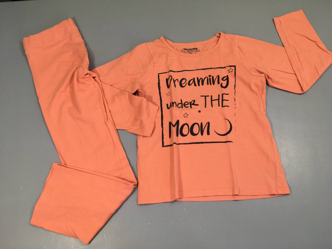 Pyjama 2pcs jersey rose Dreaming, moins cher chez Petit Kiwi