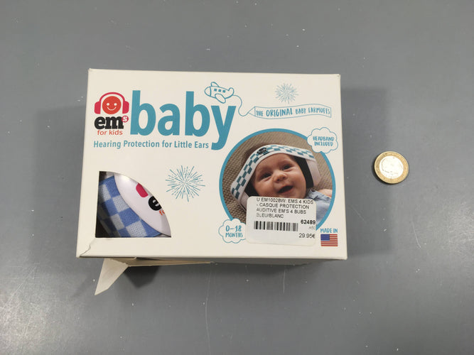 Casque de prote.ction auditive, Em'e for kids, 0-18m, moins cher chez Petit Kiwi