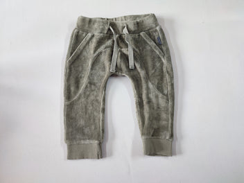 Pantalon sarouel velours vert
