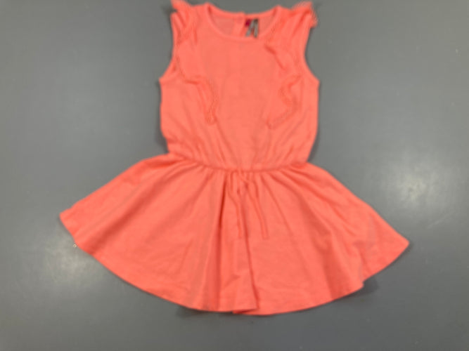 Robe m.c jersey orange néon, moins cher chez Petit Kiwi