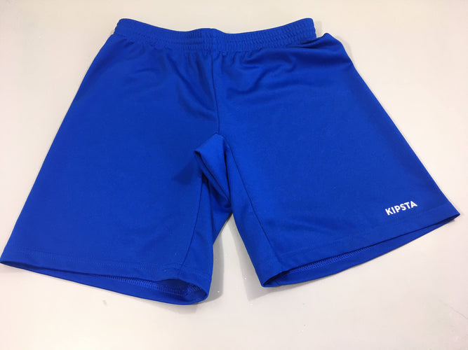 Short de sport bleu Kipsta, moins cher chez Petit Kiwi