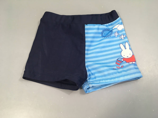 Maillot boxer bleu Miffy, moins cher chez Petit Kiwi