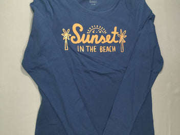 T-shirt m.l bleu Sunset