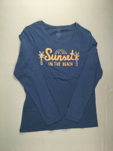 T-shirt m.l bleu Sunset, moins cher chez Petit Kiwi
