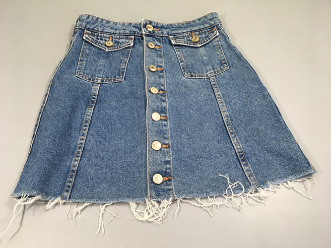 Jupe jean, moins cher chez Petit Kiwi