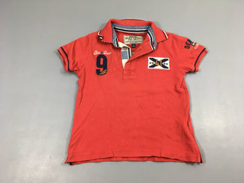 Polo m.c orangé 9