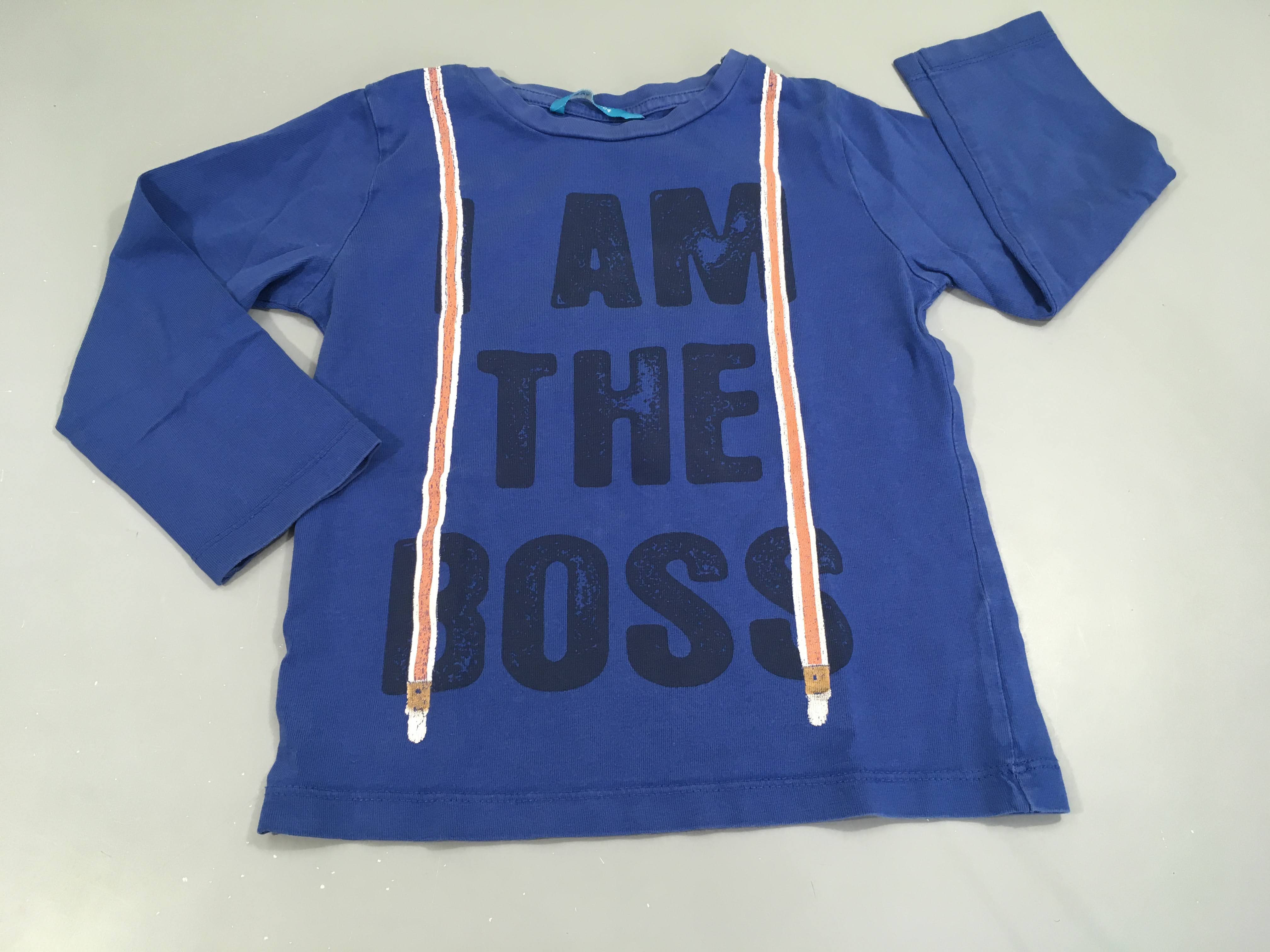 T-shirt m.l bleu Boss