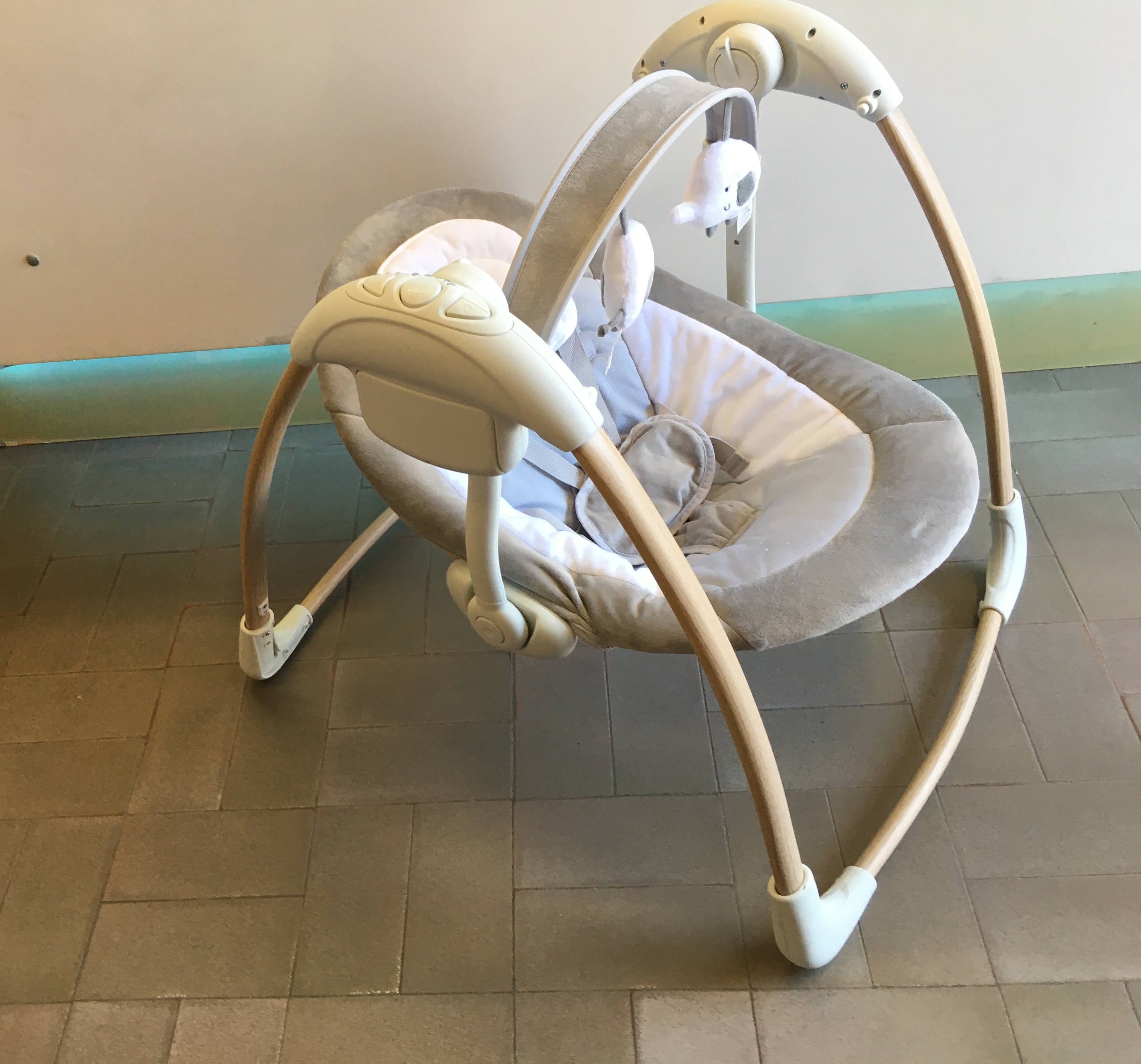 Balançoire, balancelle portative Dolphy Grise, Bo jungle - 99€ neuf