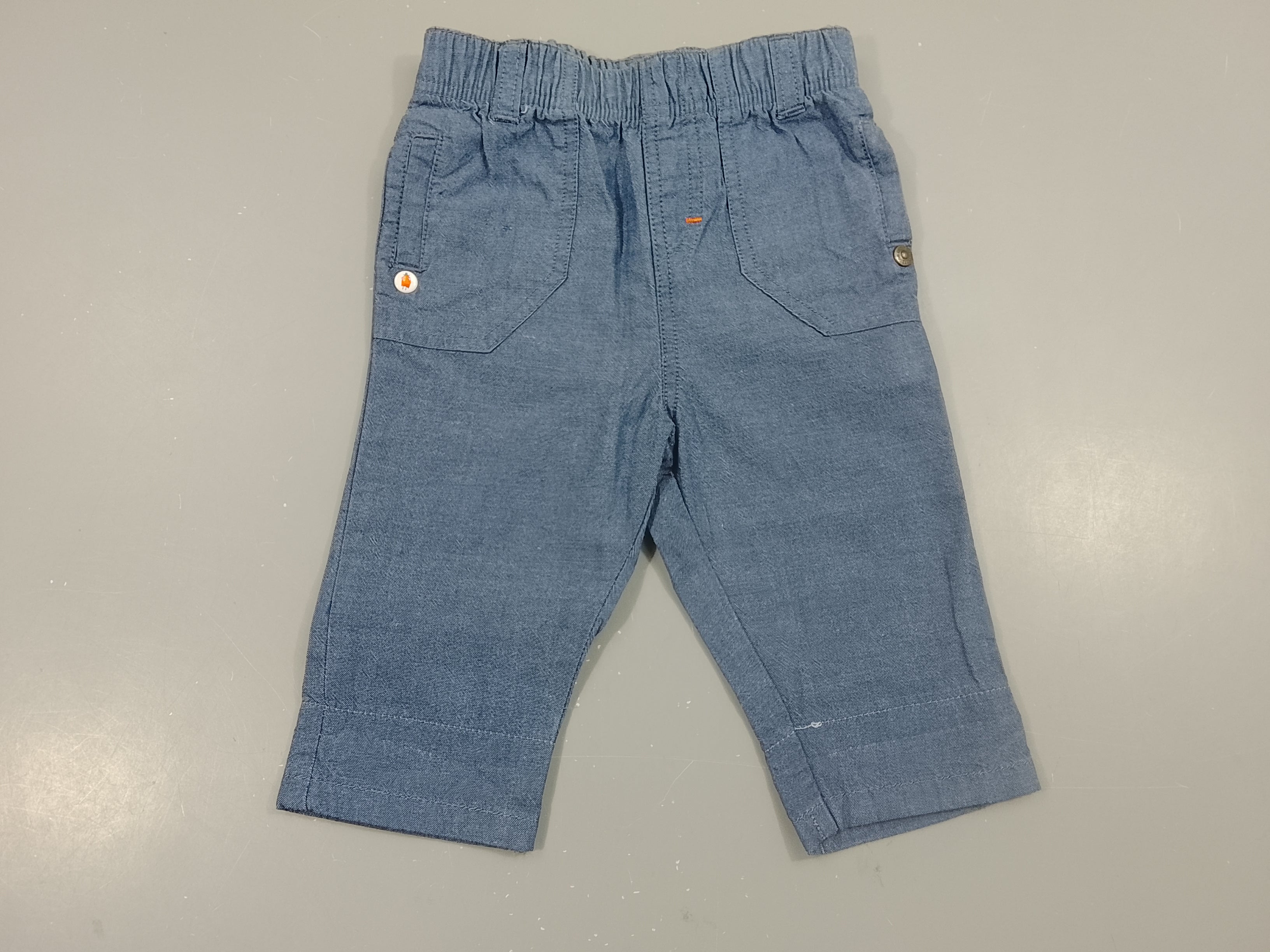 Pantalon chino denim