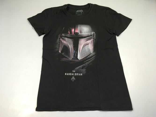 T-shirt m.c noir Star Wars Mandalorian, moins cher chez Petit Kiwi