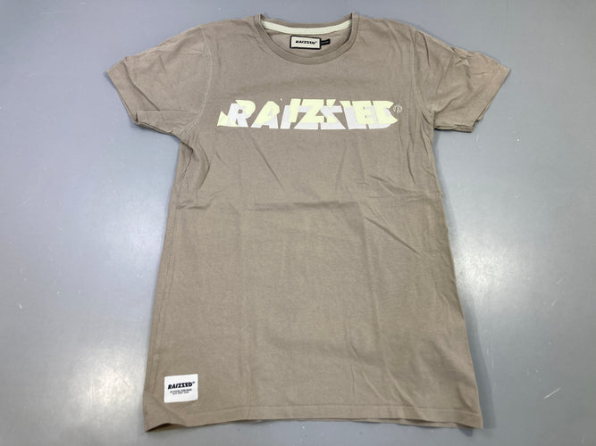 T-shirt m.c taupe logo, Raizzed, moins cher chez Petit Kiwi