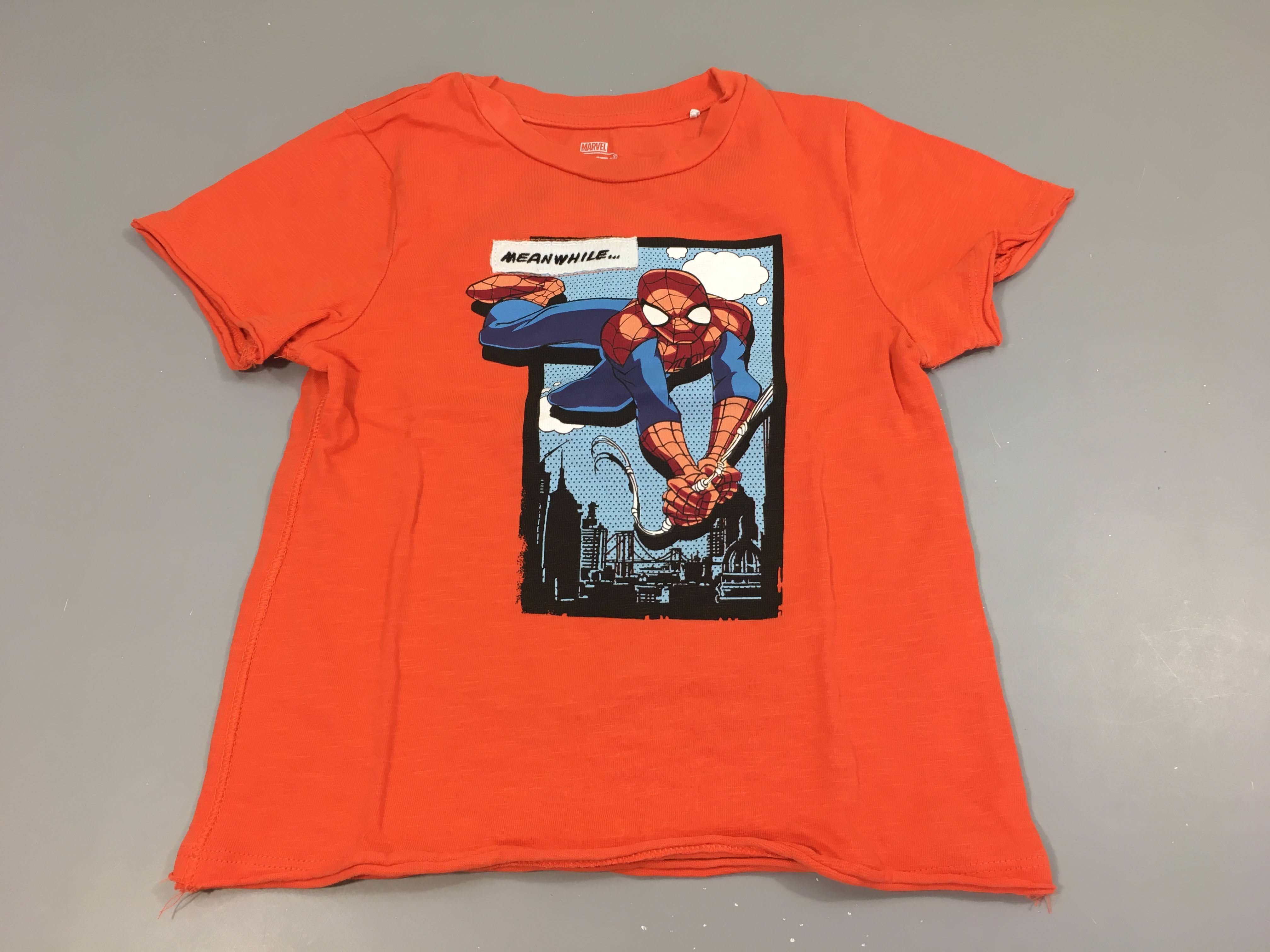 T-shirt m.c orange Spiderman