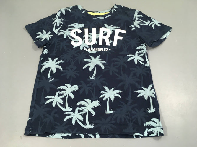 T-shirt m.c bleu foncé Surf, moins cher chez Petit Kiwi