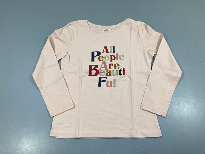 T-shirt m.l rose people, moins cher chez Petit Kiwi