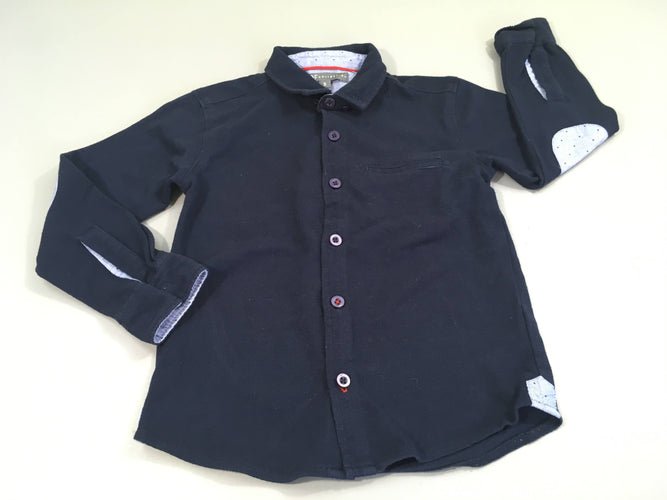 Polo ml bleu marine poche chino, moins cher chez Petit Kiwi