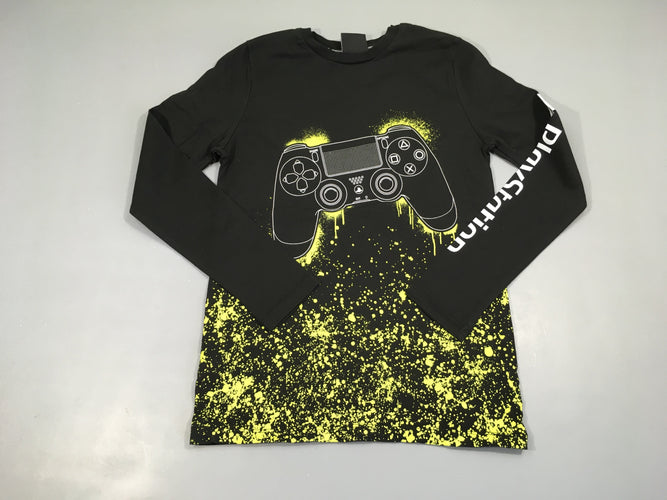 T-shirt m.l noir-jaune Manette PS, moins cher chez Petit Kiwi
