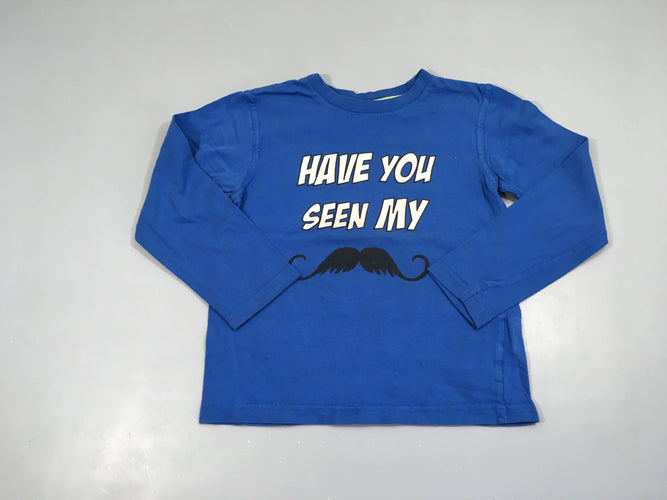 T-shirt m.l bleu Have you seen, moins cher chez Petit Kiwi