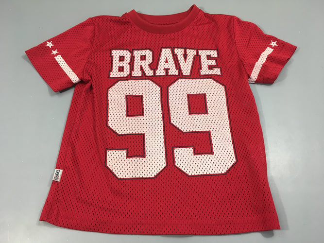 T-shirt m.c de sport rouge 99, moins cher chez Petit Kiwi