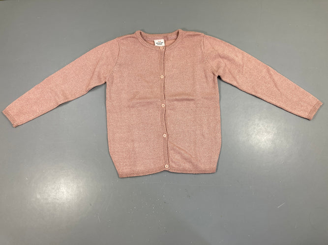 Sweat rose pailleté coeur, moins cher chez Petit Kiwi