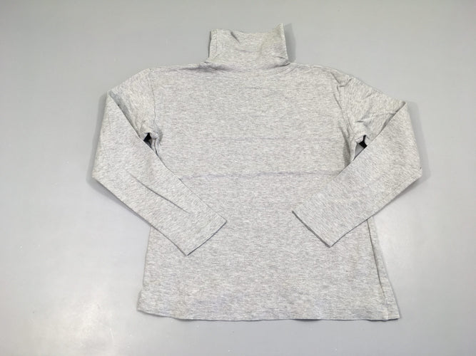 T-shirt m.l col roulé gris, moins cher chez Petit Kiwi