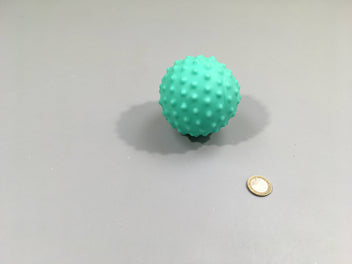 Balles sensorielles bleues +-9cm de diamètre