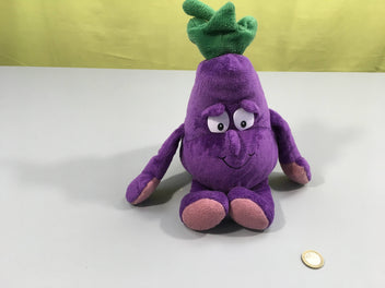 Peluche aubergine
