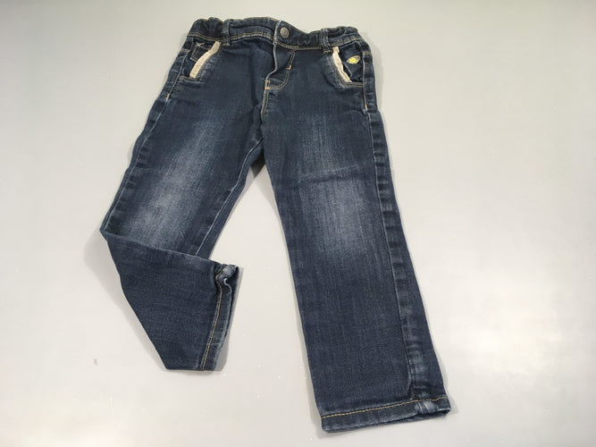 Jeans foncé effet poche, moins cher chez Petit Kiwi