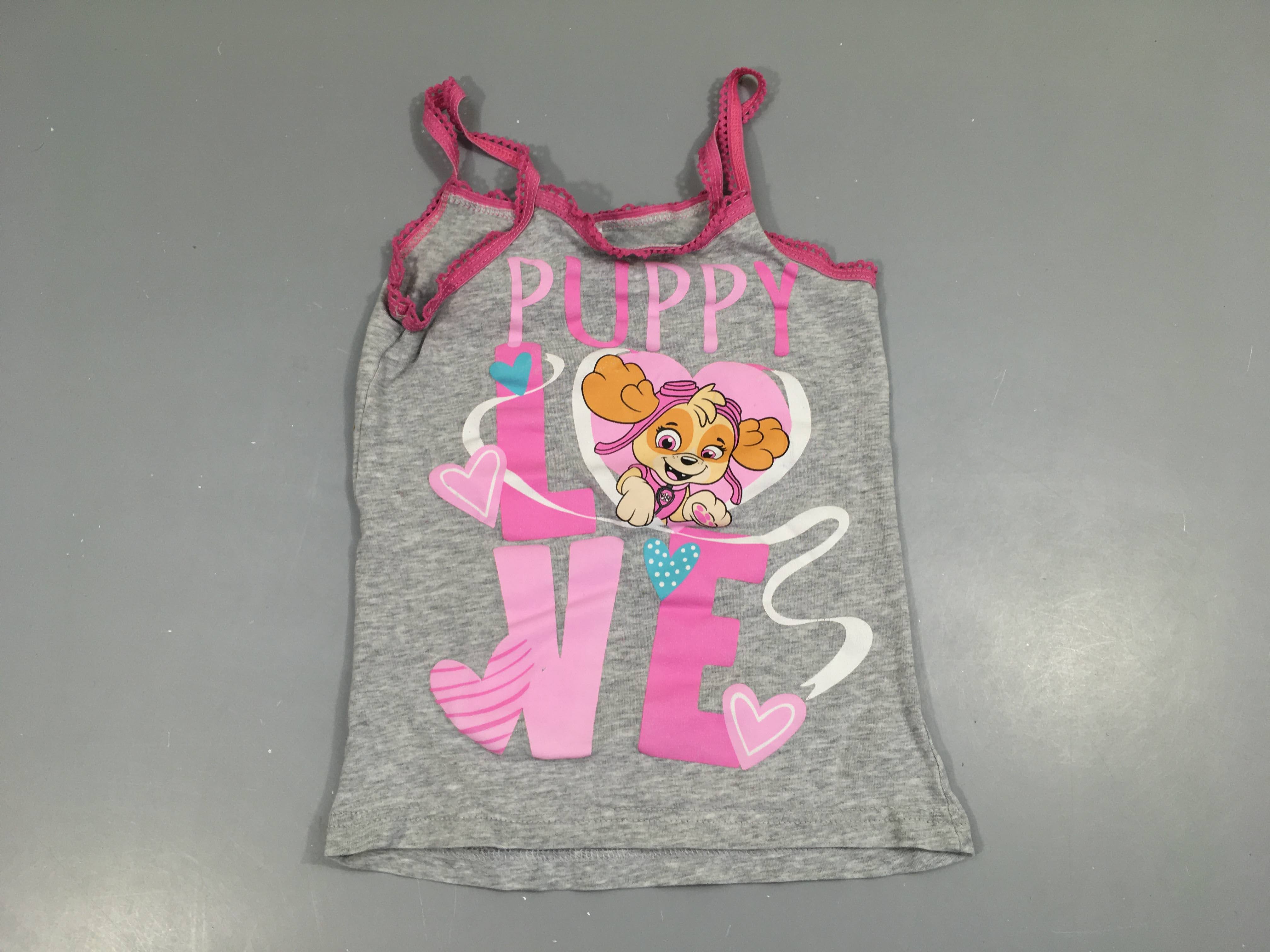 Chemisette s.m grise Paw Patrol