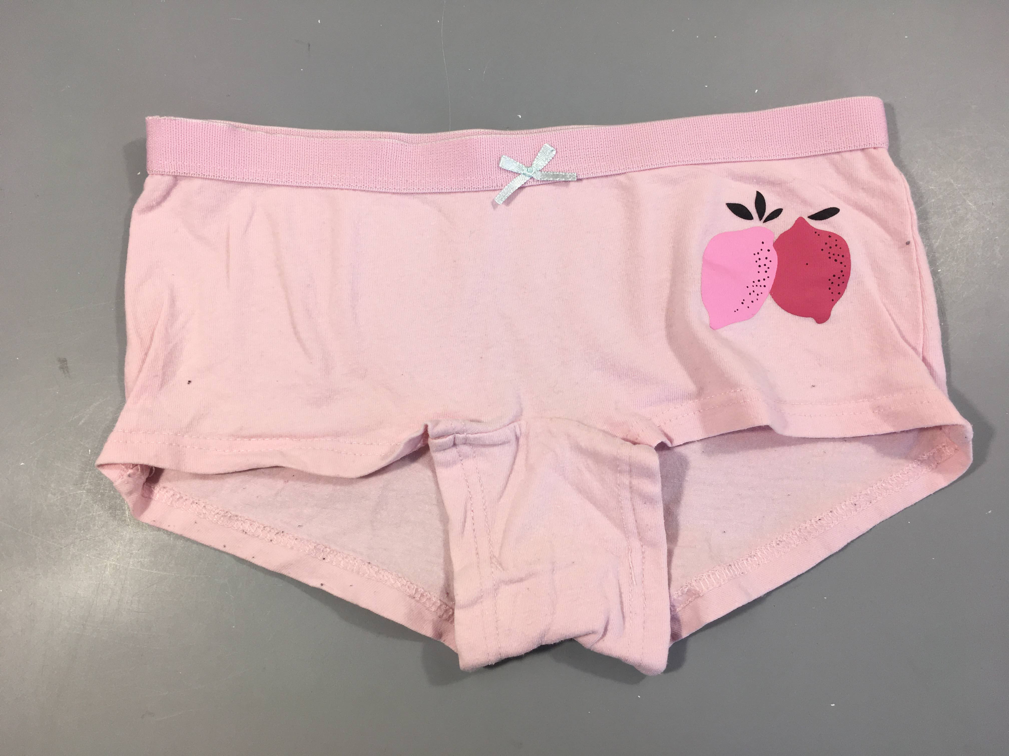 1 Culotte rose citrons roses