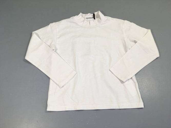 T-shirt col roulé blanc, moins cher chez Petit Kiwi