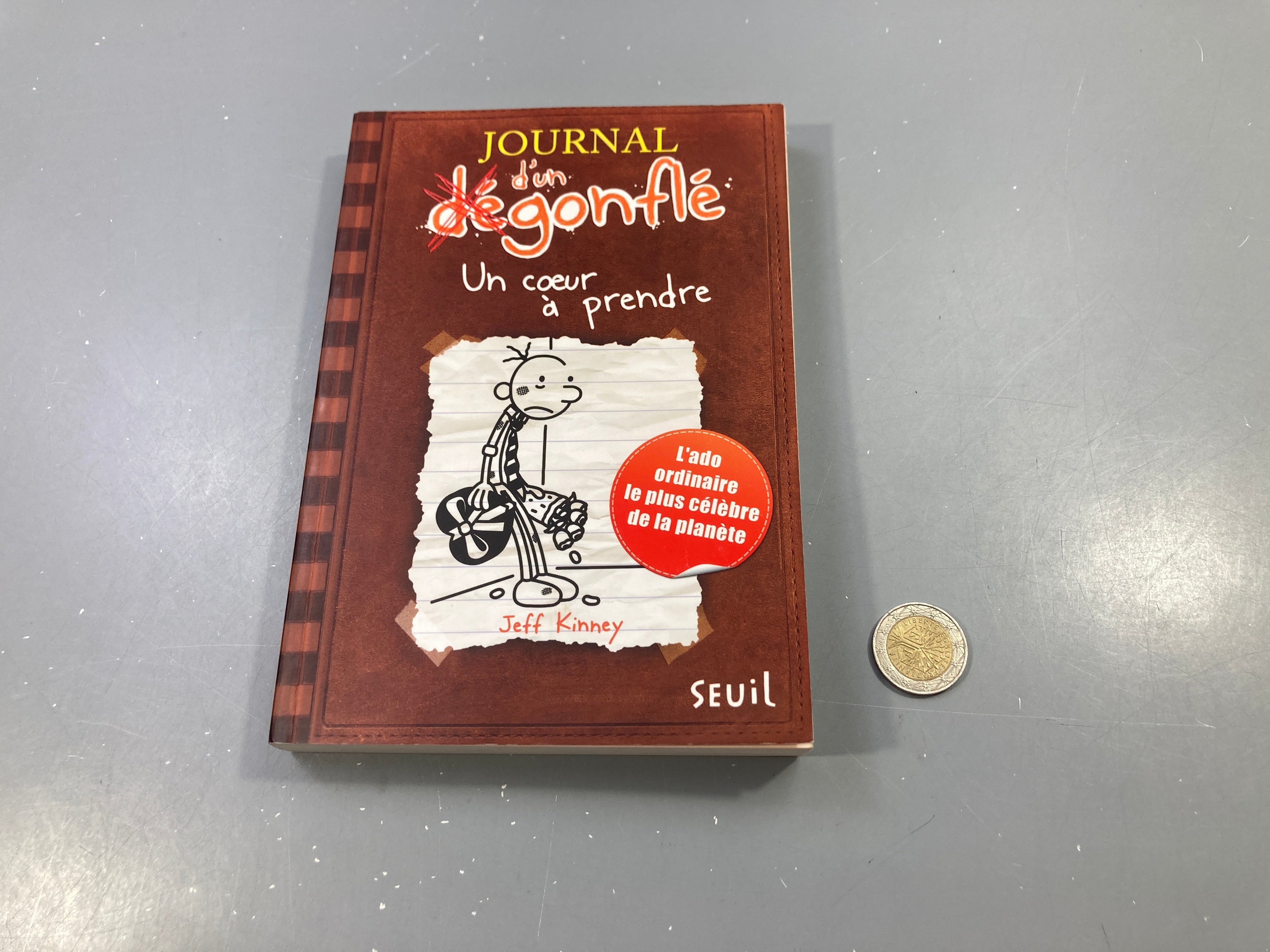 Journal d'un dégonflé - Un cœur à prendre, Jeff Kinney, Seuil