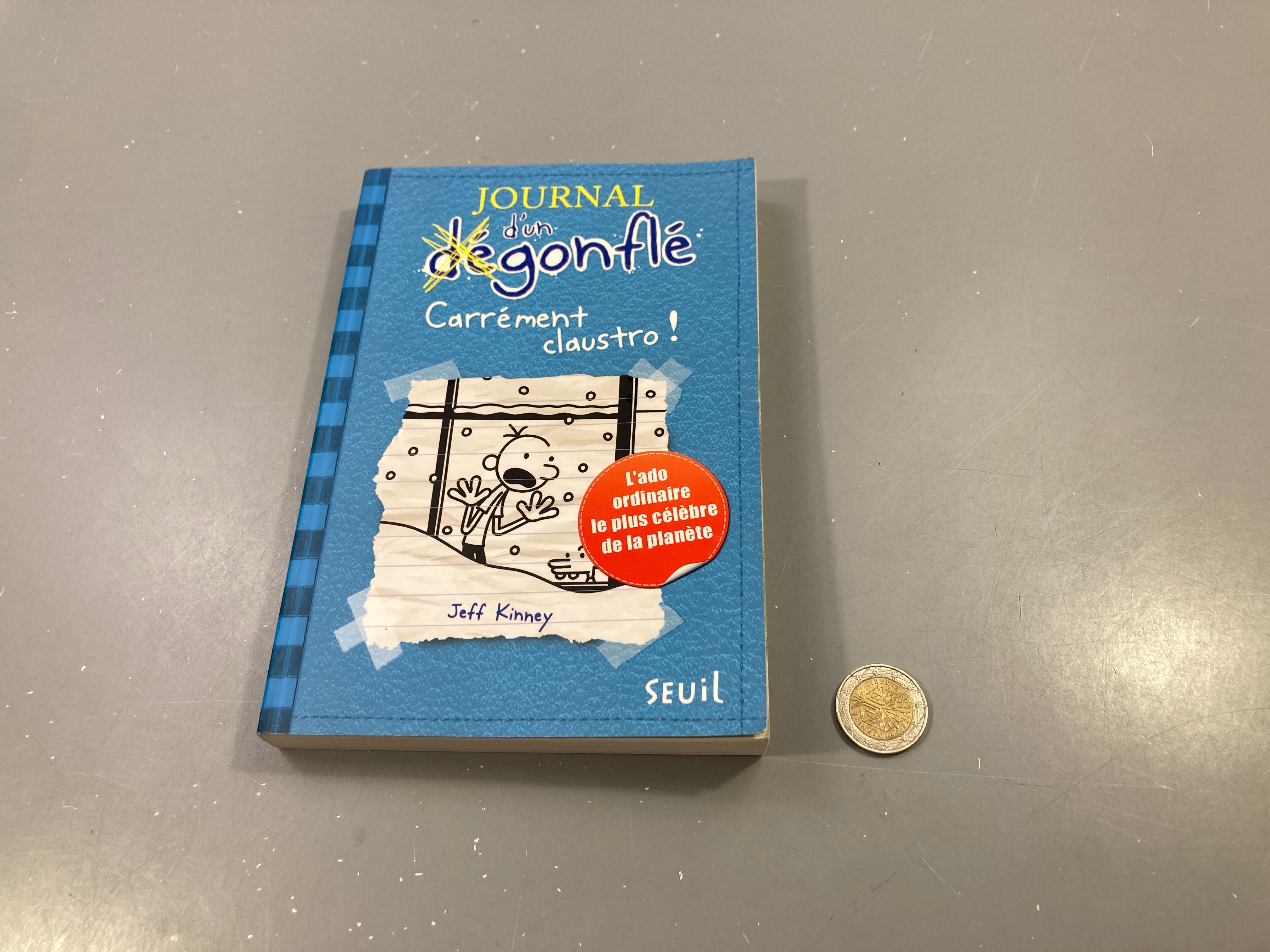 Journal d'un dégonflé - Carrément claustro !, Jeff Kinney, Seuil