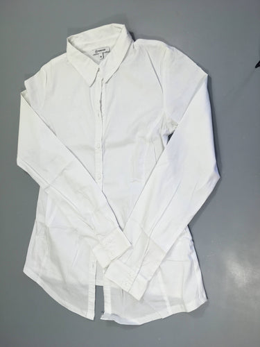 Blouse ml blanche, moins cher chez Petit Kiwi