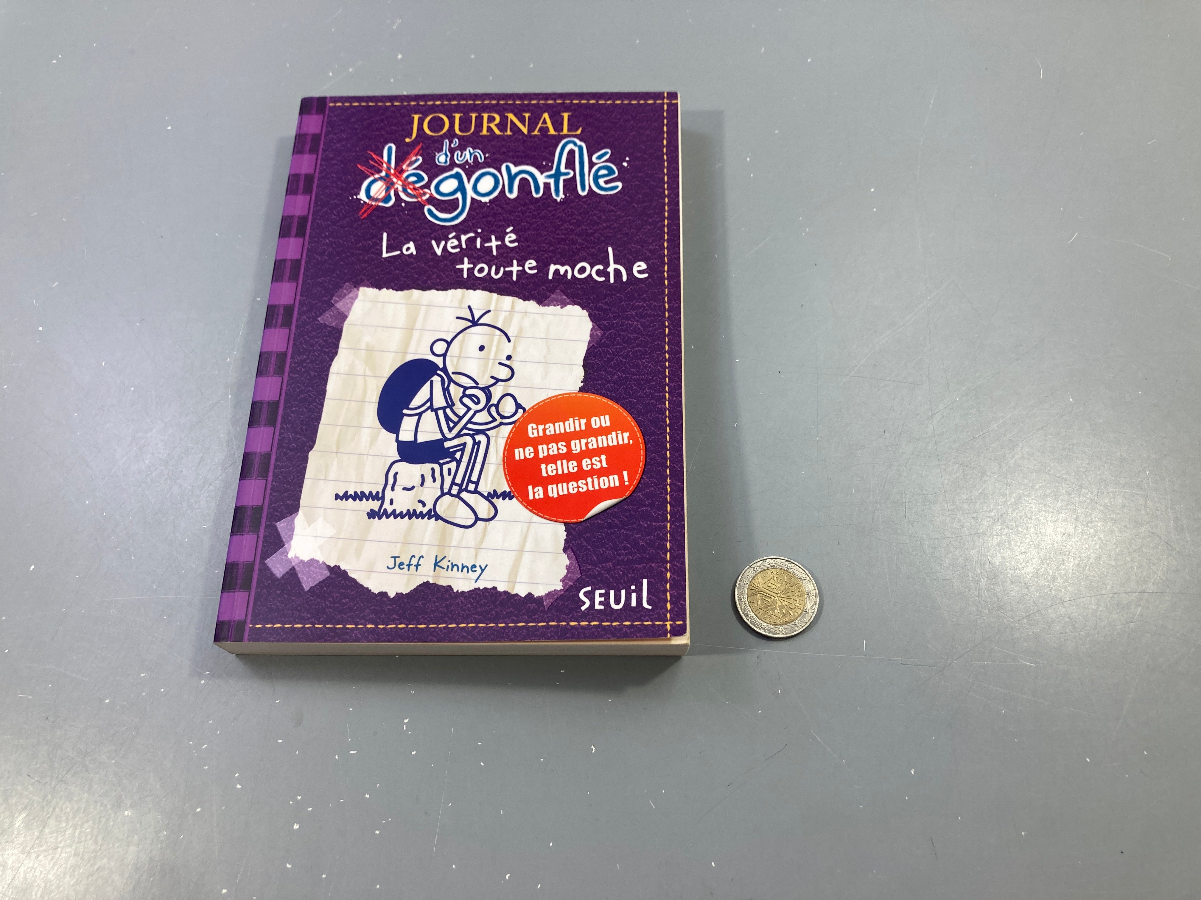Journal d'un dégonflé - La vérité toute moche, Jeff Kinney, Seuil